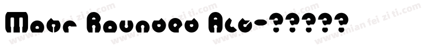 Mohr Rounded Alt字体转换